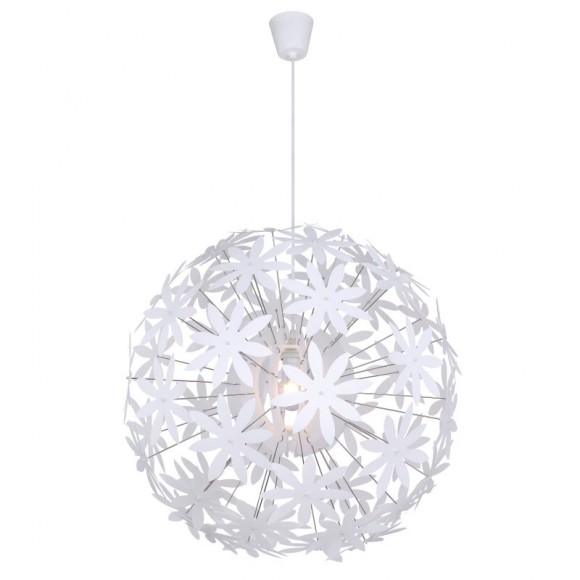 Globo 15024 Pendelleuchte Stella 1x60W | E27 - weiß