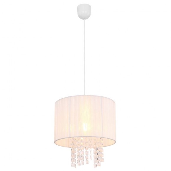 Globo 15098 Hängeleuchte Kronleuchter Pyra 1x60W | E27 - weiß
