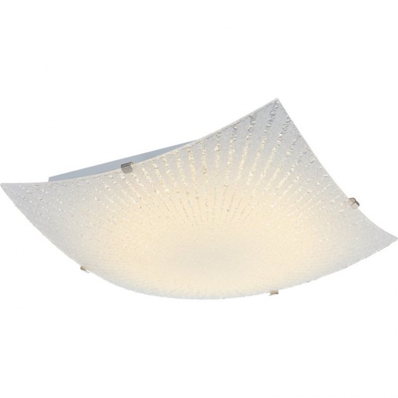 Globo 40449 LED Deckenleuchte Vanilla 1x12W | 900L | 3500K - opal, matt Nickel