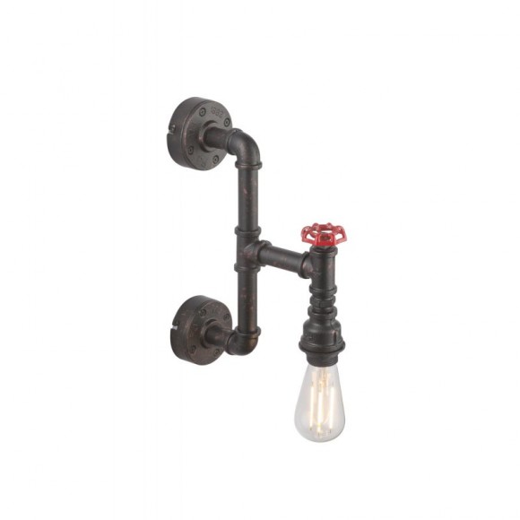 Globo 43000W1 Wandleuchte Bayuda 1x60W | E27 - schwarz