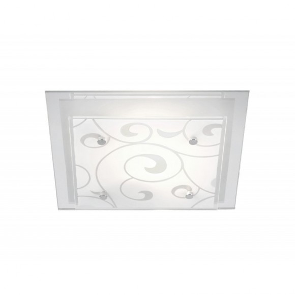 Globo 48062 Deckenleuchte Dia 1x60W | E27 - weiß, chrom