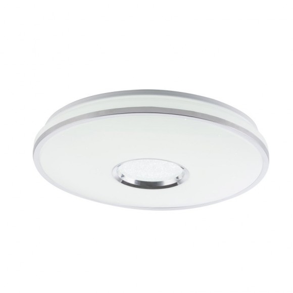 Globo 48382-60 LED Deckenleuchte Rudi 1x60W | 210-4800lm | 3000K-6500K | RGB - Fernbedienung, Farbfixierung, dimmbar, Termin, Memory-Funktion, opal weiß