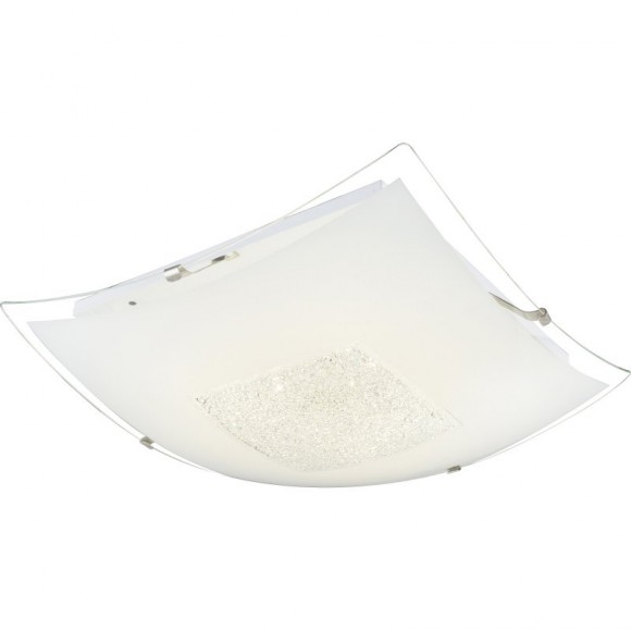 Globo 49359-12 LED Deckenleuchte Sarbia I 1x12W | 1350lm | 4000K - satiniertes Glas