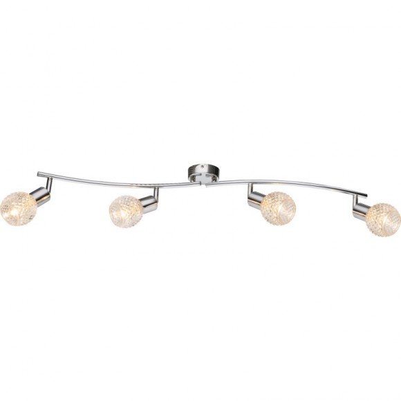 Globo 541006-4 Spotleuchte Deckenleuchte Keith 4x40W | E14 - chrom