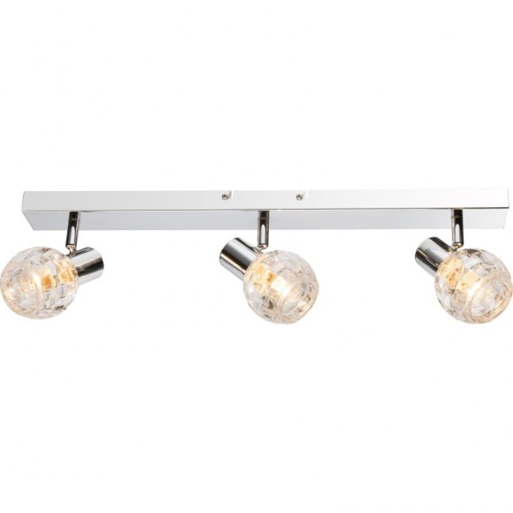 Globo 541007-3 Decken- oder Wand- und Spotleuchte Keith I 3x40W | E14 - chrom