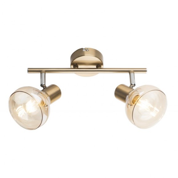 Globo 54922-2 Wand- oder Decken- und Spotleuchte Donto 2x40W | E14 - gold