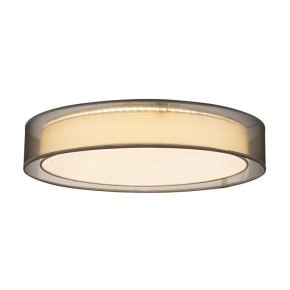 Globo 15190D4 LED Deckenleuchte Theo 1x60W | 2800LM | 3000K-6000K - Fernbedienung, dimmbar, grau