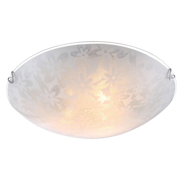Globo 40463-3 Deckenleuchte Tornado 3x60W | E27 - satiniertes Glas, weiß