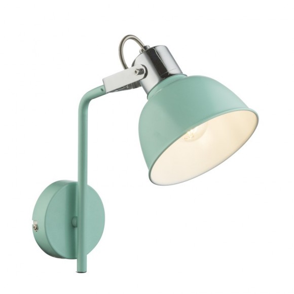 Globo 54641-1W Wandleuchte Roli 1x25W | E14 - Minze