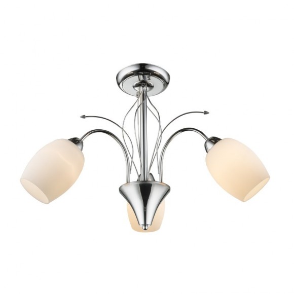 Globo 54709-3 Pendelleuchte Pessoa II 3x60W | E27 - chrom