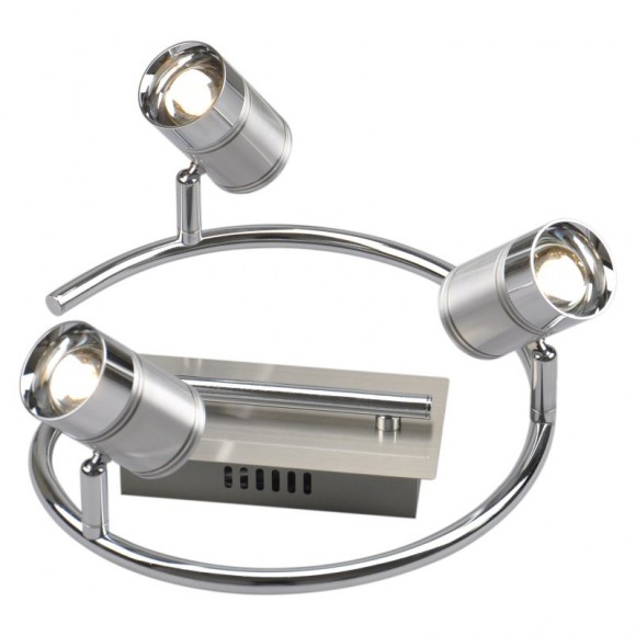 Globo 56957-3 LED Aufbauleuchte Marja 3x7W | 1104lm | 3000K - chrom