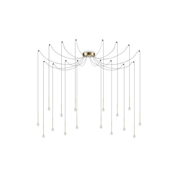 Ideal lux I284019 LED Pendelleuchte LUCCIOLA | 16W integrierte LED-Quelle | 1500lm | 3000K