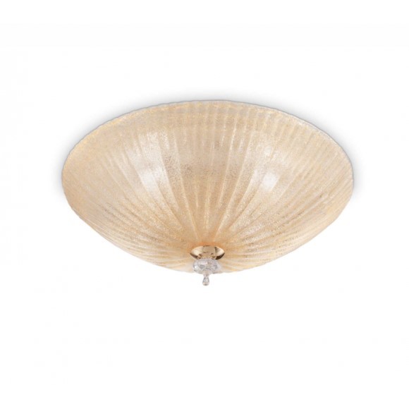 Ideal Lux 140186 Decken- und Wandleuchte Shell 4x60W| E27
