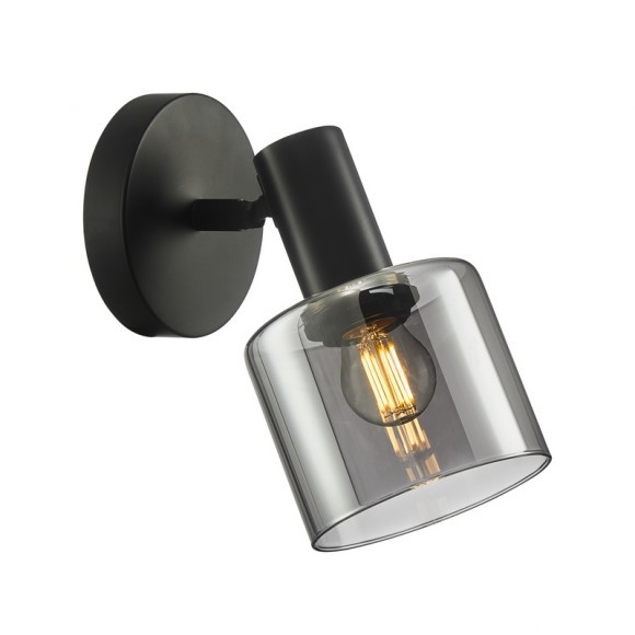 Italux WL-65342-1 BK+SG Santia E27