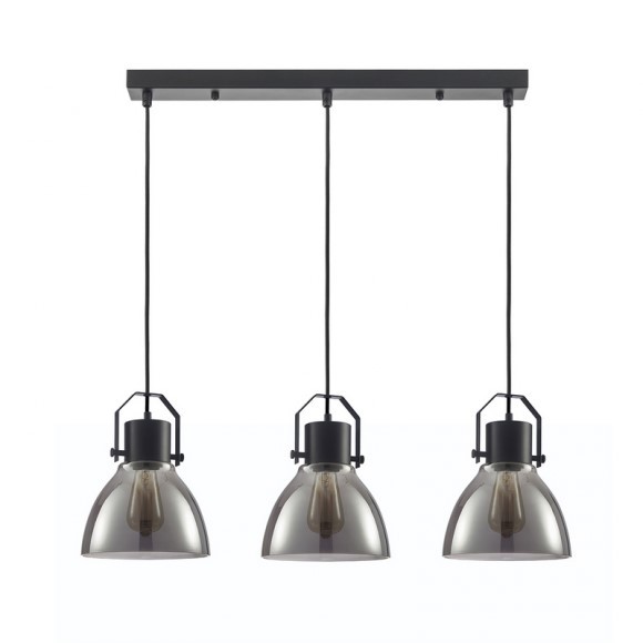 Italux PND-22371-3-BK+SG Pendelleuchte Darlena E27