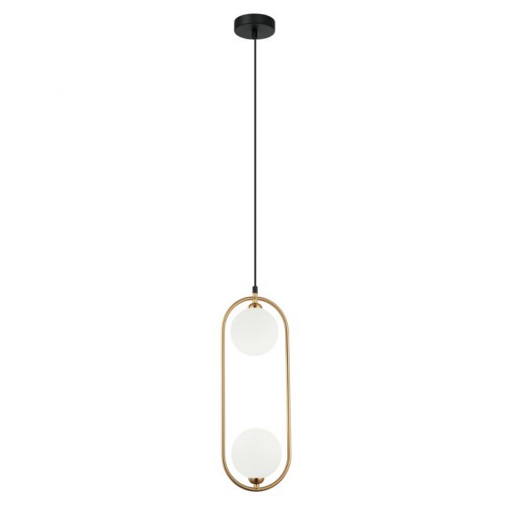Italux PND-3965-2-BRO Pendelleuchte Lupus G9