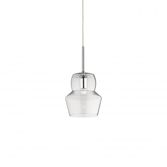 Ideal Lux 003108 Pendelleuchte Zeno Small transparente 1x40W | E14