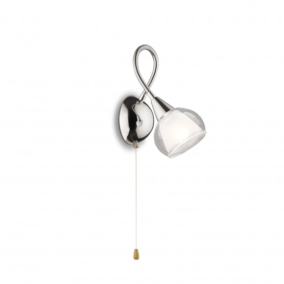 Ideal Lux 004235 Wandleuchte 1x40W Tender transparente | E14