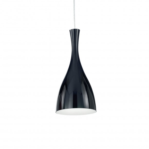 Ideal Lux 012919 Pendelleuchte 1x60W Olpia | E27 - schwarz