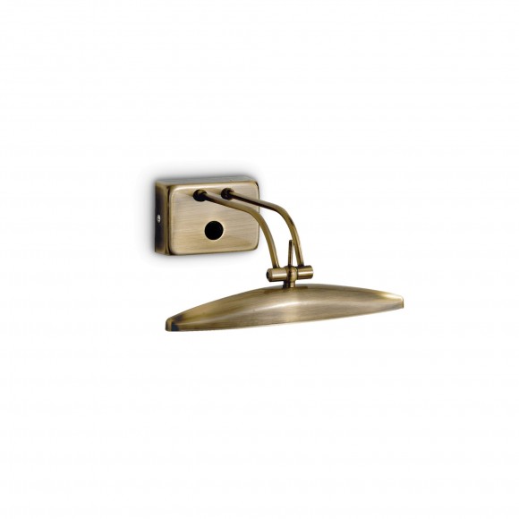 Ideal Lux 017327 Wandleuchte Spiegelleuchte Mirror Brunito 2x40W | G9 - bronze