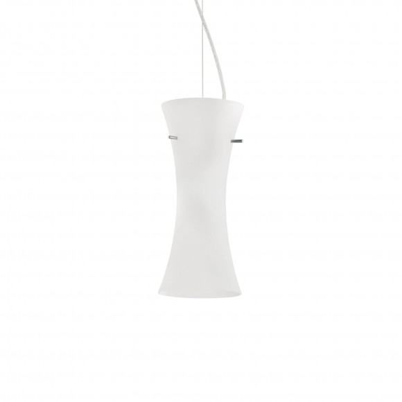 Ideal Lux 017600 Pendelleuchte 1x60W Elica | E27 - weiß