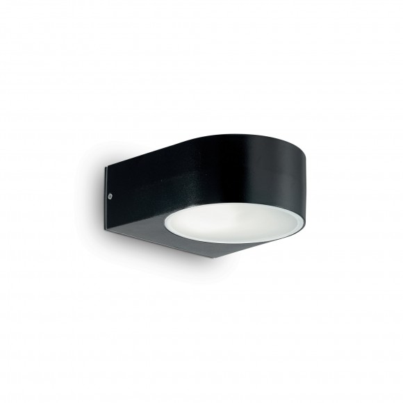Ideal Lux 018539 Außenwandleuchte 1x60W Iko | E27 | IP44 - schwarz