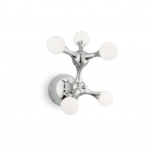 Ideal Lux 022 277 Anbauleuchte 5x20W Nodi | G4 - chrom