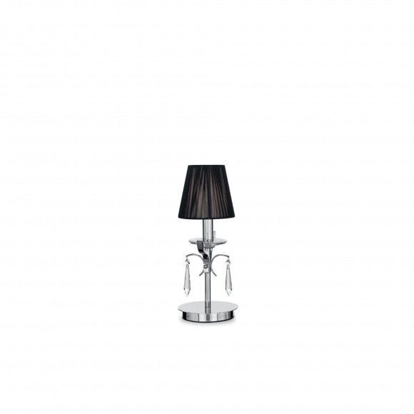 Ideal Lux 023182 Accademy Small Tischleuchte 1x40W | E14 - schwarz