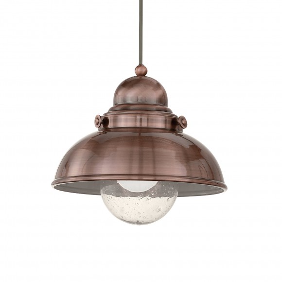 Ideal Lux 025278 Deckenleuchte leuchtenden Sailor Rame 1x60W | E27 - kupfer