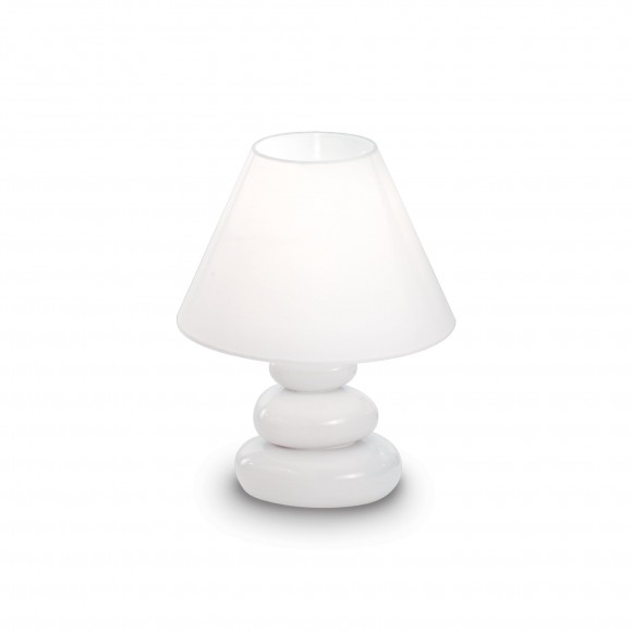 Ideal Lux 035093 Tischlampe K2 1x40W | E14 - weiß