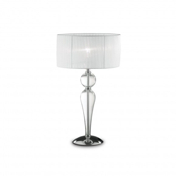 Ideal Lux 044491 Duchessa Tischleuchte 1x60W | E27 - weiß