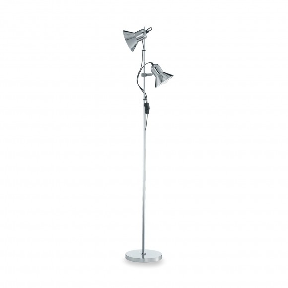 Ideal Lux 061122 Stehleuchte Polly 2x60W|E27 - chrom