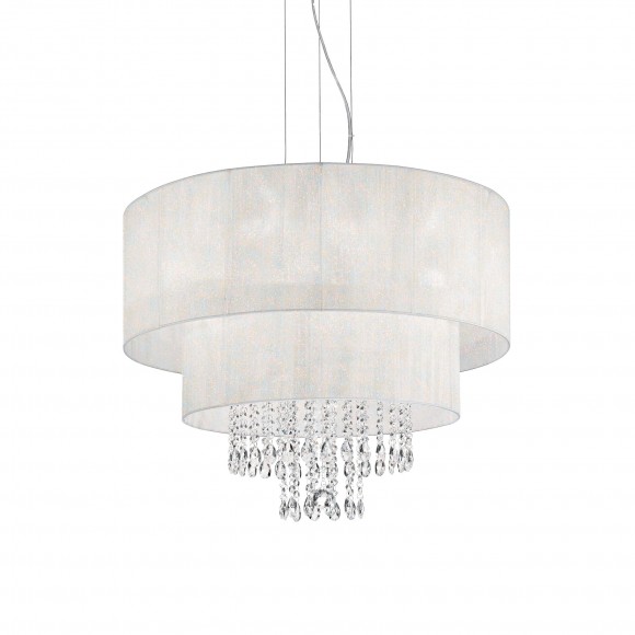 Ideal Lux 068299 Hängeleuchte 6x60W Opera | E27 - weiß