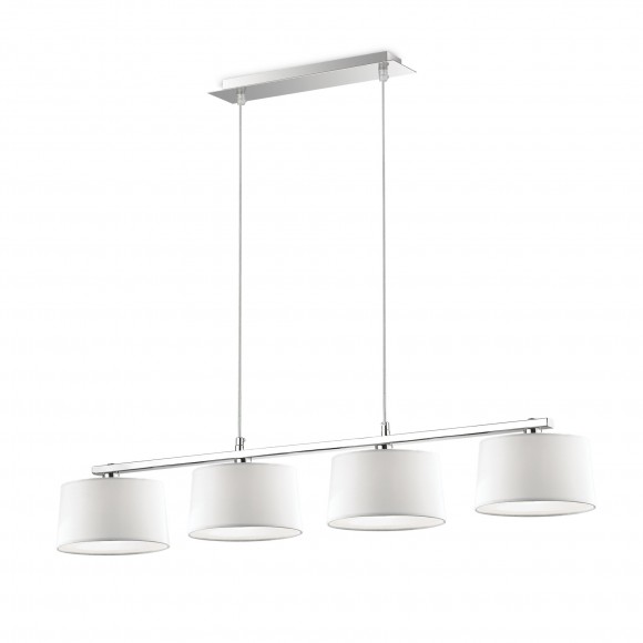Ideal Lux 075495 Pendelleuchte 4x40W Hilton | G9 - weiß