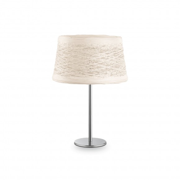 Ideal Lux 082387 Tischleuchte 1x60W Basket | E27 - weiß