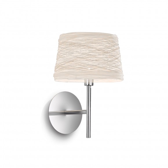 Ideal Lux 082493 Wandleuchte 1x40W Basket | G9 - weiß