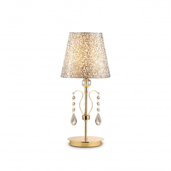 Ideal Lux 088167 Pantheon Small Tischleuchte 1x40W Oro | E14 - gold
