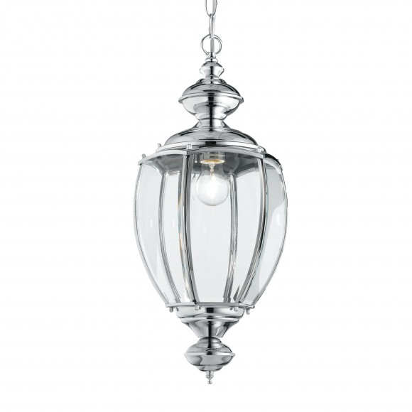 Ideal Lux 094786 Pendelleuchte Norma Cromo Big 1x60W | E27 - chrom