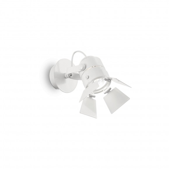 Ideal Lux 095677 Wand- und Spotleuchte Ciak 1x50W | GU10 - weiß