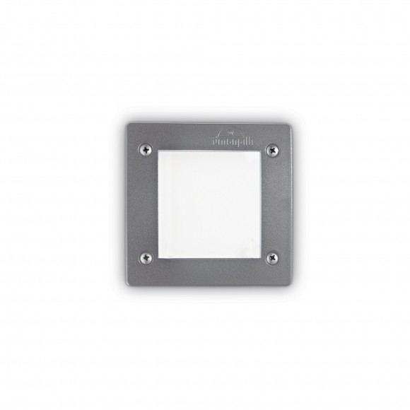Ideal Lux 096599 Außen Spotleuchte 1x3W Leti | GX53 | IP66 - grau