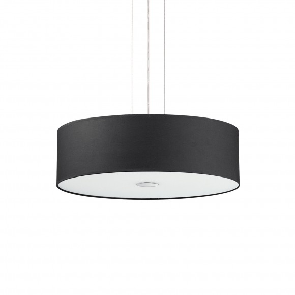 Ideal Lux 105628 Pendelleuchte Woody Nero 5x60W | E27 - schwarz