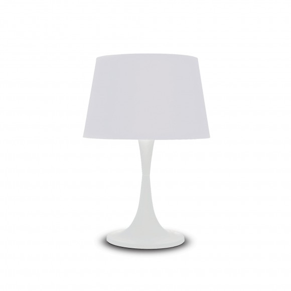 Ideal Lux 110448 Tischleuchte 1x60W London | E27 - weiß
