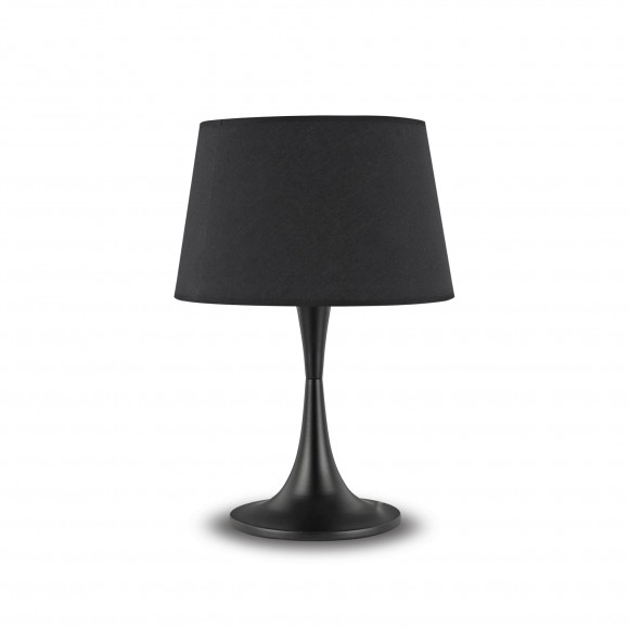 Ideal Lux 110455 Tischleuchte 1x60W London | E27 - schwarz