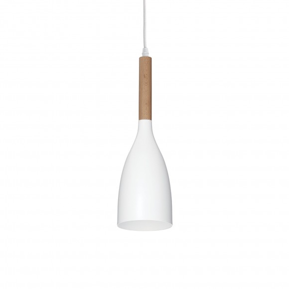 Ideal Lux 110745 Pendelleuchte 1x40W Manhattan Bianco | E14 - weiß