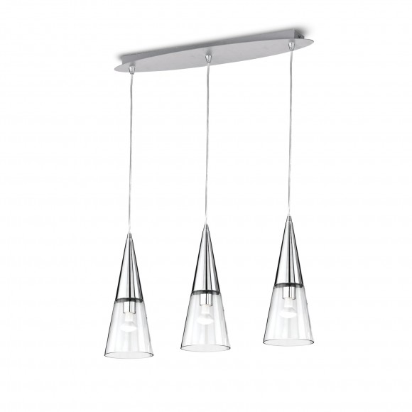 Ideal Lux 112367 Pendelleuchte Cono 3x40W| E14