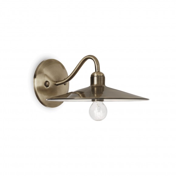 Ideal Lux 112626 Wandleuchte Cantina Brunito 1x40W | E14 - bronze