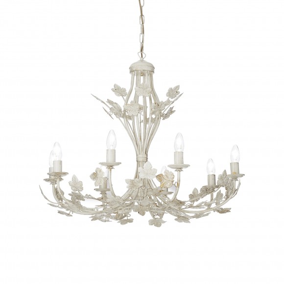 Ideal Lux 121574 Pendelleuchte 8x40W Champagne | E14