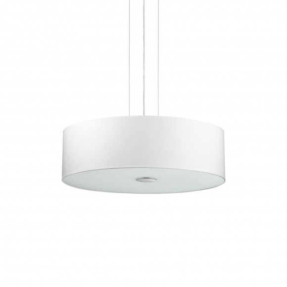 Ideal Lux 122236 Pendelleuchte 4x60W Woody Bianco | E27 - weiß