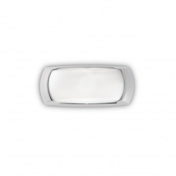 Ideal Lux 123776 Außenwandleuchte 1x23W Francy Bianco | E27 | IP66 - weiß