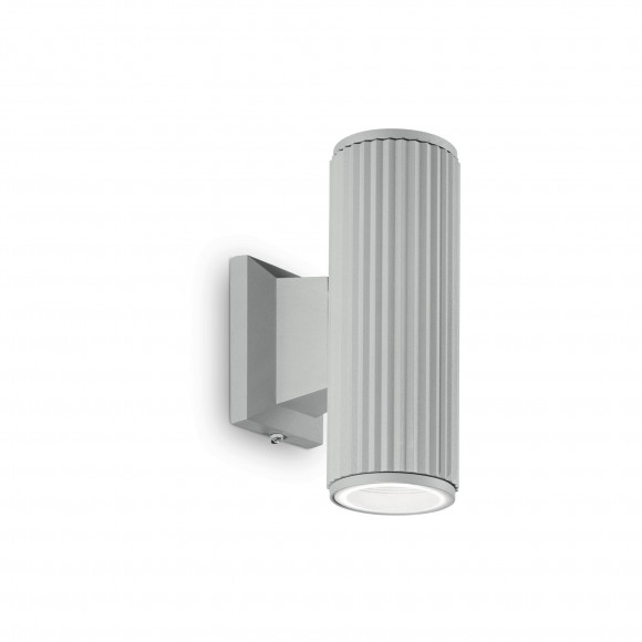 Ideal Lux 129440 Außenwandleuchte Base 2x28W| GU10 | IP44 - schwarz